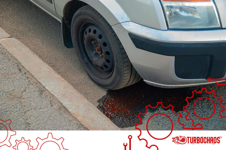 Car Leaking Fluid Front Passenger Side Tire [Causes + Fixed]