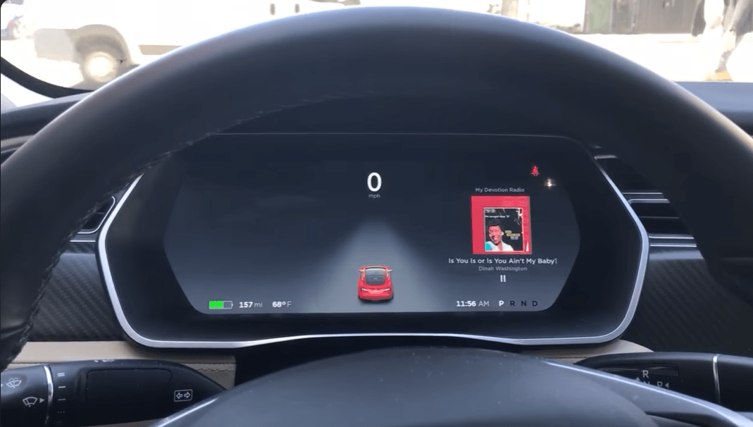 how to turn off and lock tesla model 3