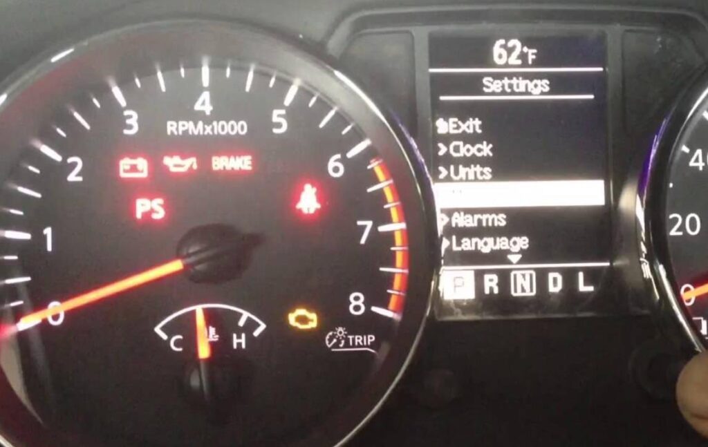 What Is The Red Car Symbol On Dashboard Nissan? Explained
