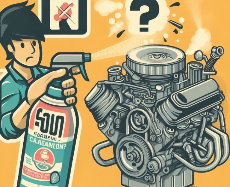 Can You Spray Carburetor Cleaner While Engine Is Running?