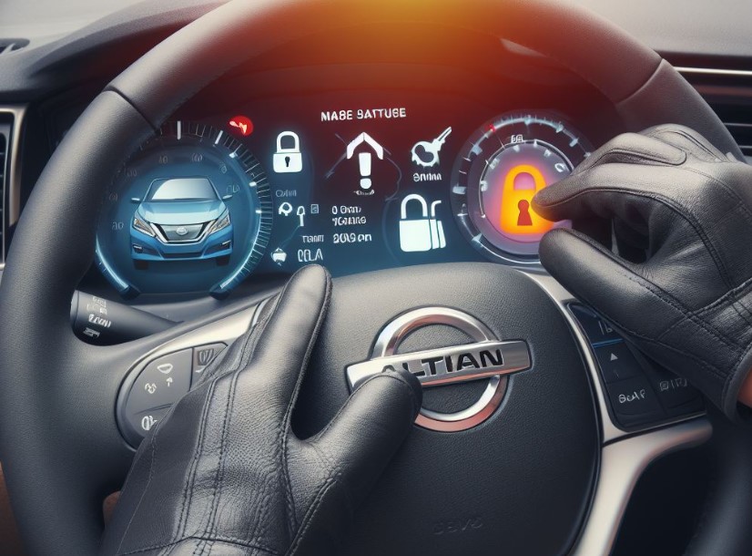 How To Unlock Steering Wheel Push To Start Nissan Altima?