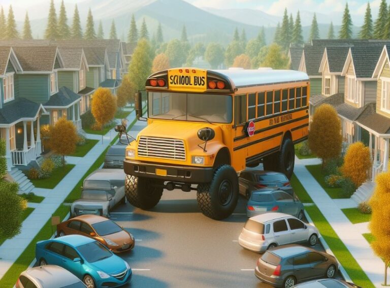 Can You Park A School Bus On A Residential Street? Answered