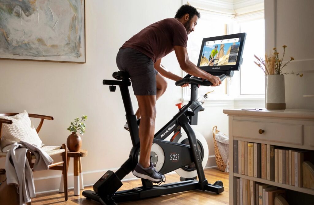 convert regular bicycle to stationary
