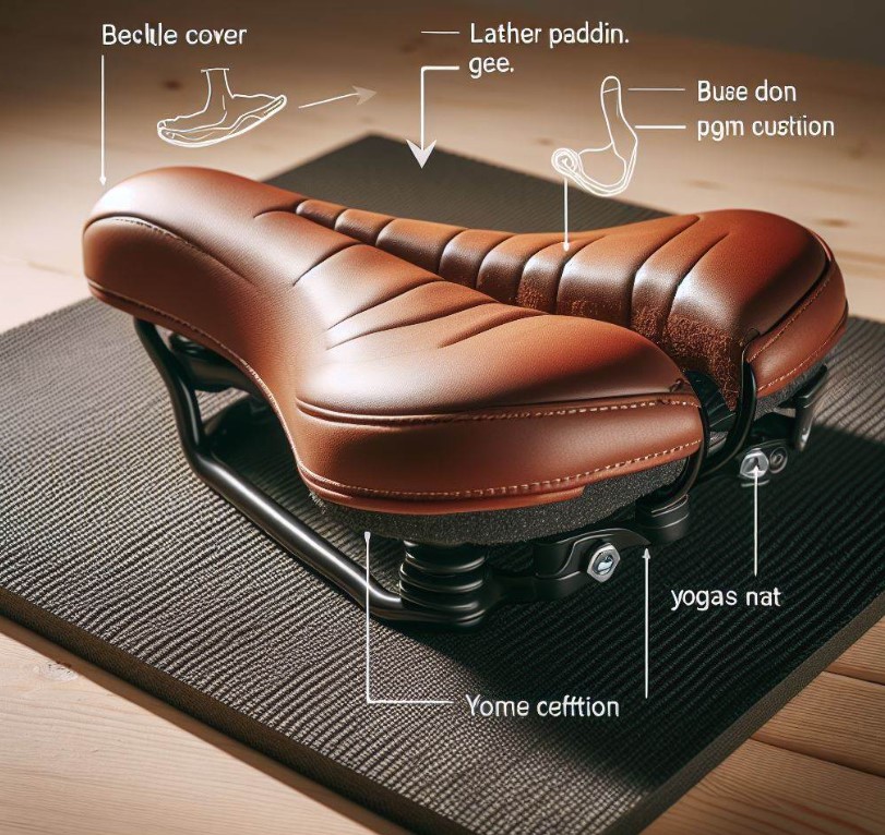 make stationary bike seat more comfortable