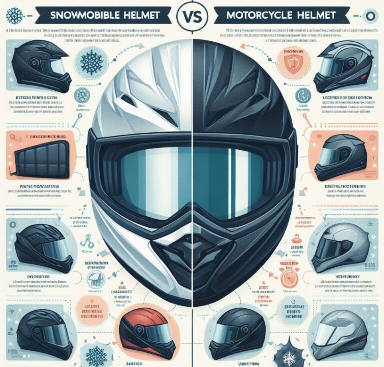How Do Snowmobile Helmets Differ From Motorcycle Helmets?