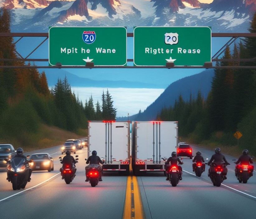 Is It Legal For Motorcycles To Drive Between Cars In Washington State